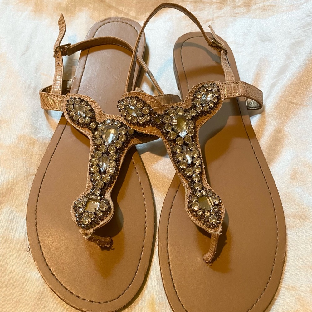 Jessica Simpson JO BAILY Flat Sandals (10W)